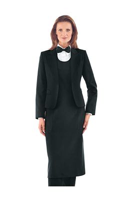 SPENCER DONNA ISACCO SOMMELIER FODERATO  WOOL/POL.
