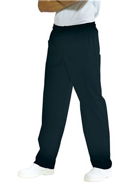 PANTALONE UNISEX ISACCO C/ELASTICO  POL/COT 125 gr/m²