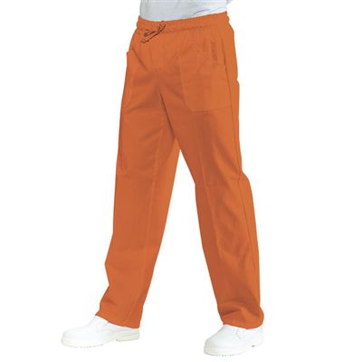 PANTALONE UNISEX ISACCO C/ELASTICO  POL/COT 125 gr/m²