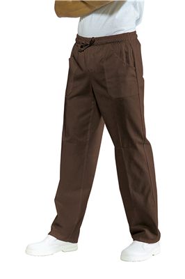 PANTALONE UNISEX ISACCO C/ELASTICO  POL/COT 125 gr/m²