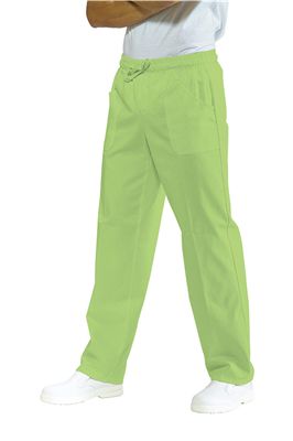 PANTALONE UNISEX ISACCO C/ELASTICO  POL/COT 125 gr/m²